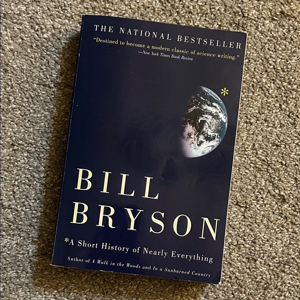 Bill Bryson Book - A Short History of Nearly Everything